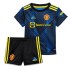 Camisola Manchester United Criança Equipamento Terceiro 2021-2022 Manga Curta